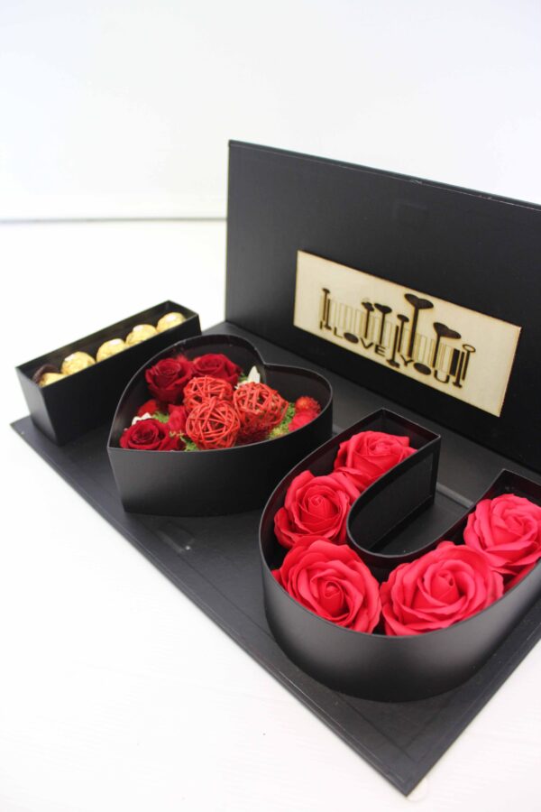 Caja de regalo "I LOVE YUO" - Imagen 3