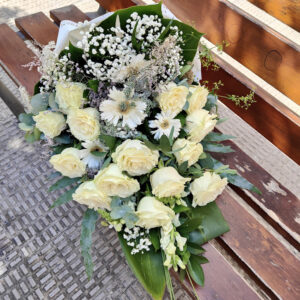 Flores Blancas para Funeral y Despedida