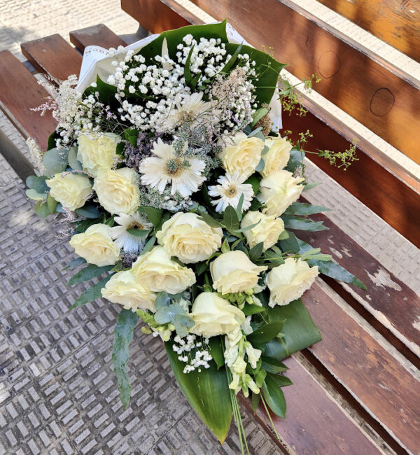 Flores Blancas para Funeral y Despedida
